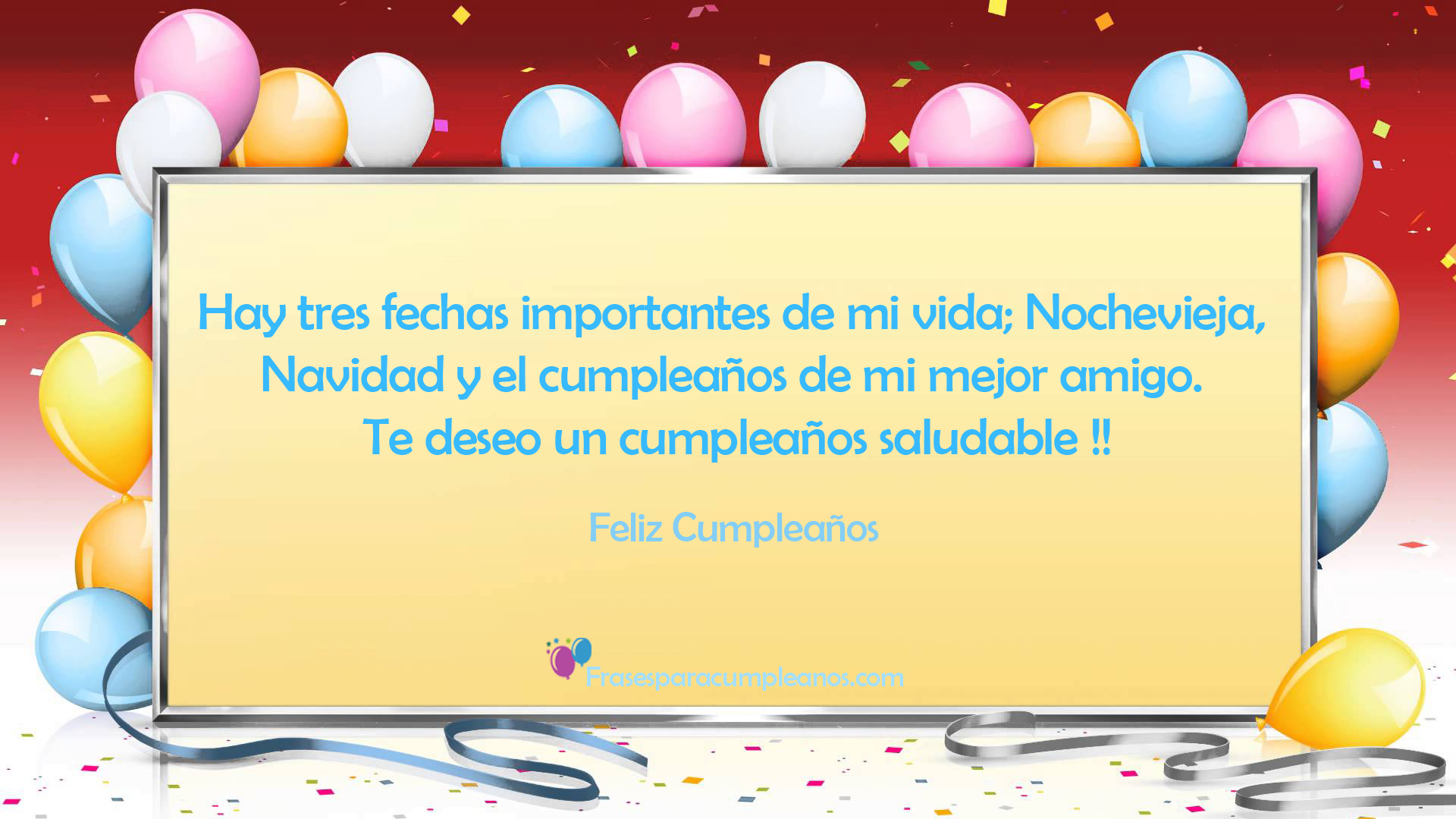 Frases de cumplea os para un amigo frasescumple