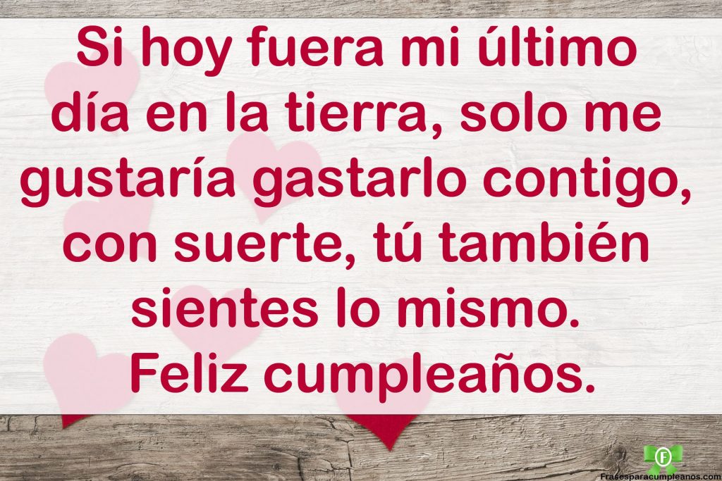 Frases De Cumpleanos Para Mi Amor Frasescumple