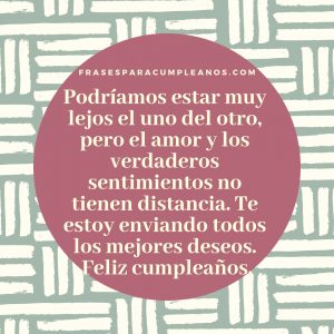 Felicitaciones de cumpleaños para amiga que esta lejos - frasescumple