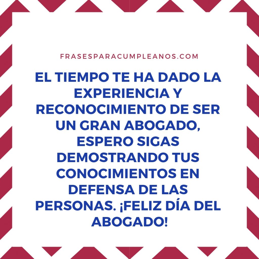 Mensajes de felicitaciones día del abogado - Frases Cumple