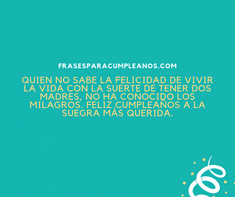 Mi Suegra Me Trata Como Un Dios