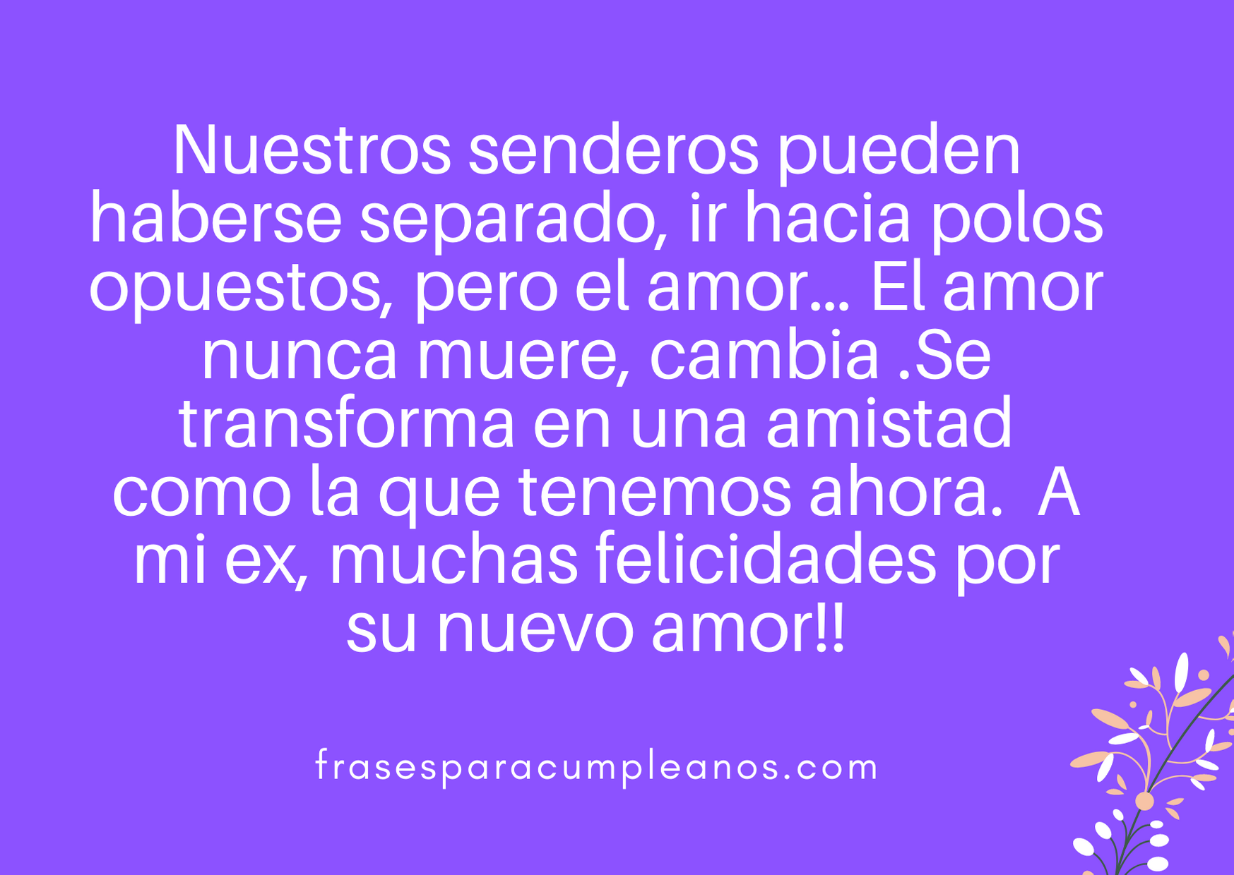 Mi a para noches novia ex desear buenas frases