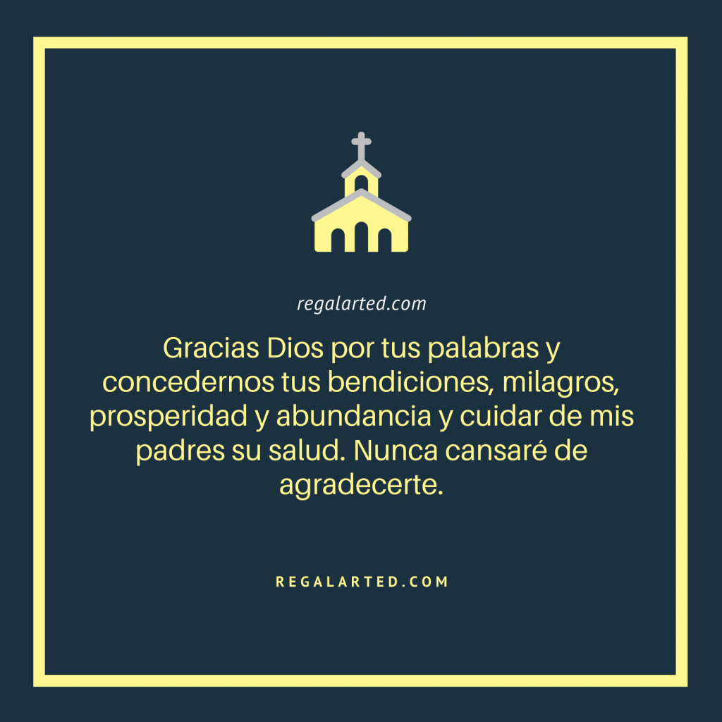 Gracias DIOS Por Tus Bendiciones – Los Mejores - frasescumple