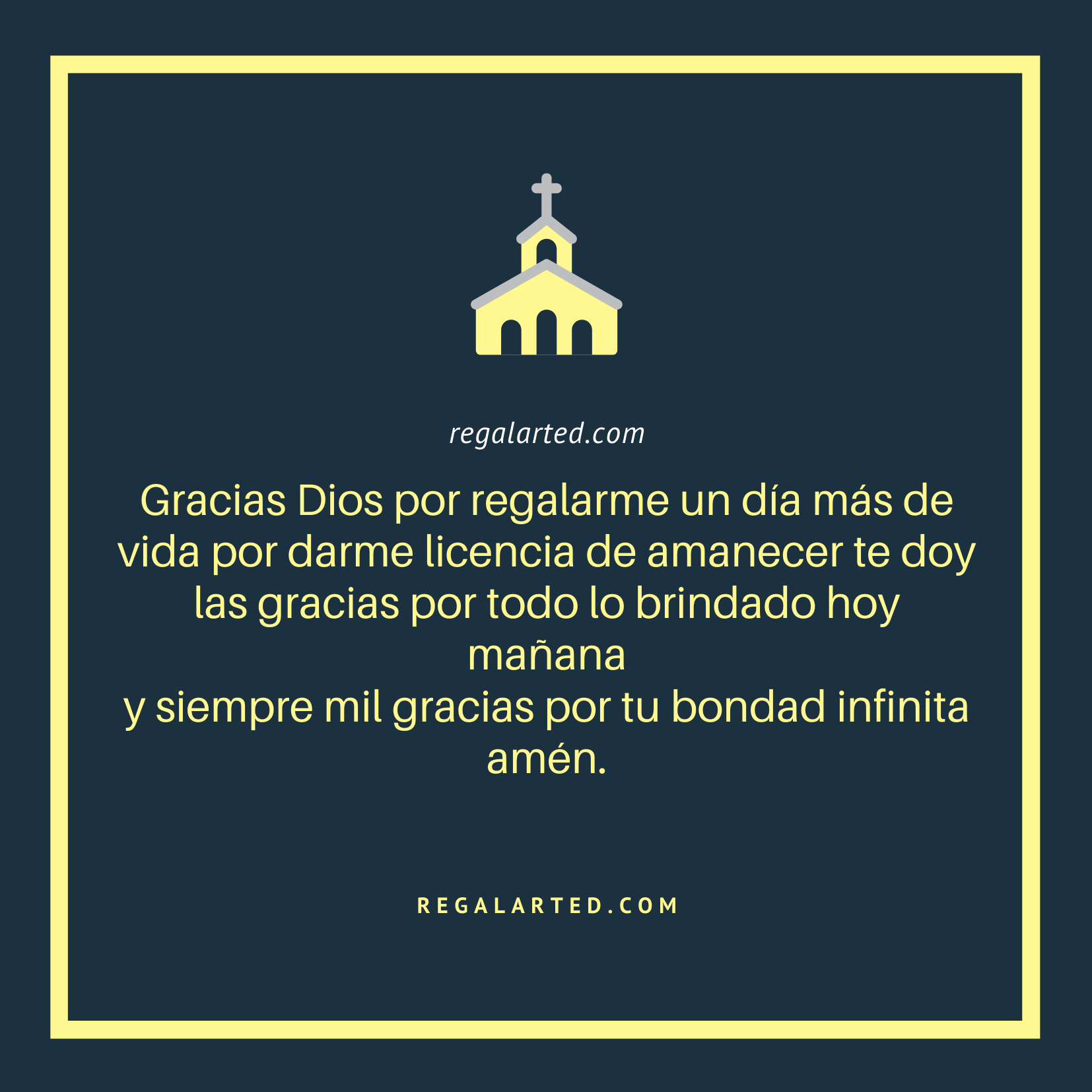 Gracias DIOS por un Día Mas de Vida - frasescumple