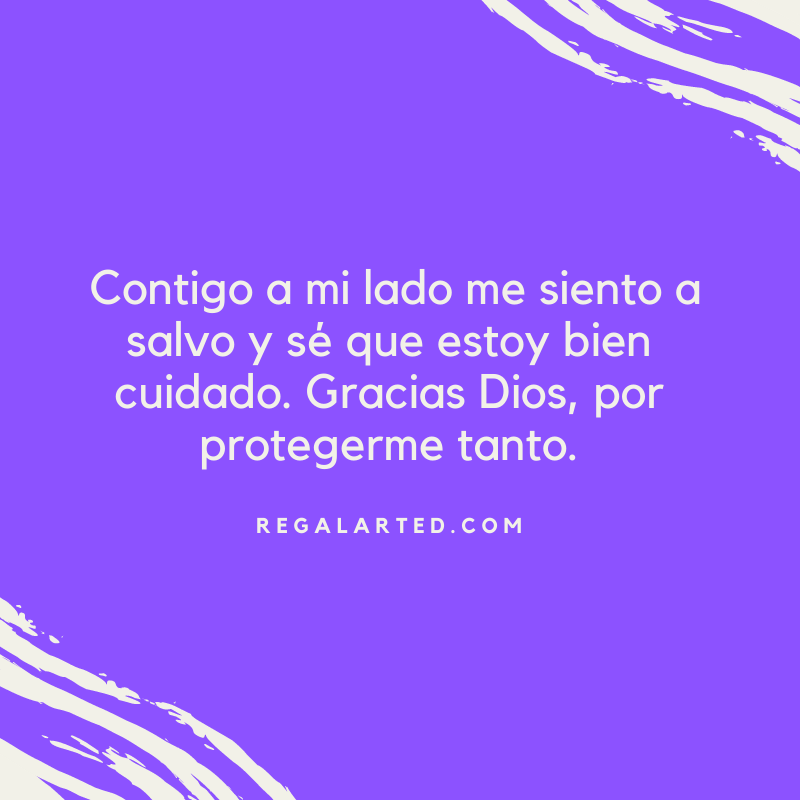 Gracias Dios Por Protegerme Frasescumple